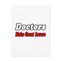 Doctors Make Great Lovers postcards