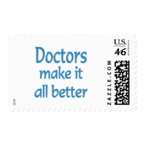 Doctors Make it all Better postage by TLArnold2 Doctors Make it all Better postage