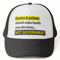 Doctors Not Government hats