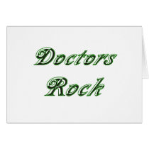Doctors rock cards