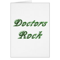 Doctors rock cards
