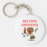 DOCTORsecond opinion joke Keychain
