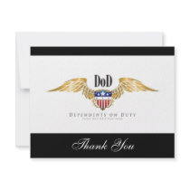 DOD (Dependents on Duty) wings Customize Custom Invite