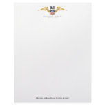 DOD (Dependents on Duty) wings customize Customized Letterhead