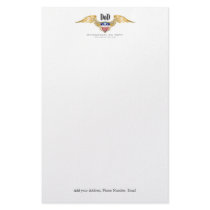 DOD (Dependents on Duty) wings customize stationery