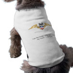DOD (Dependents on Duty) wings Dog Tee Shirt