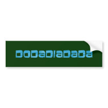 dodadiadada Bavaria Bavarian Bavarian Bumper Sticker