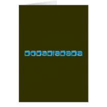dodadiadada Bavaria Bavarian Bavarian Greeting Card