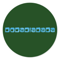 dodadiadada Bavaria Bavarian Bavarian Round Stickers