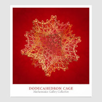 Dodecahedron Cage posters