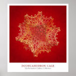 Dodecahedron Cage Print