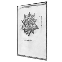 Dodecahedron, from 'De Divina Proportione' Canvas Prints