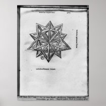 Dodecahedron, from 'De Divina Proportione' Posters