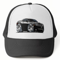Dodge Challenger Black Car Mesh Hat