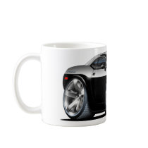 Dodge Challenger Black Car Coffee Mugs