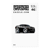 Dodge Challenger Black Car Postage Stamps