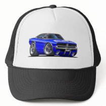 Dodge Charger Blue Car hats by maddmaxart Dodge Charger Blue Car hats