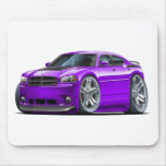 Dodge Charger Daytona Purple Car Mousepad