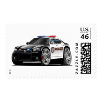 Dodge Charger Police Car Postage