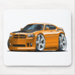 Dodge Charger Super Bee Orange Car Mouse Pad