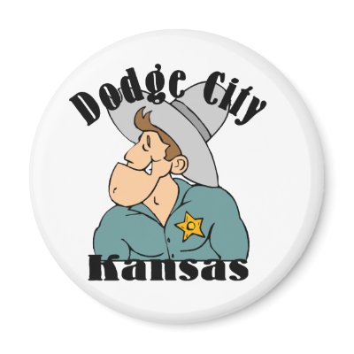 Dodge City Magnet by 2302souvenirlane