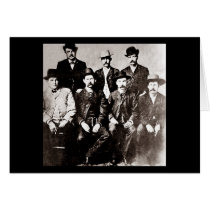 Dodge City "Peace Comission" circa 1883 Greeting Cards