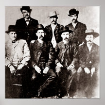 Dodge City "Peace Comission" circa 1883 Print