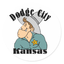 Dodge City stickers