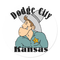 Dodge City stickers