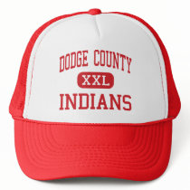 Dodge County - Indians - High - Eastman Georgia hats