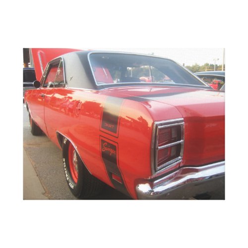 Dodge Dart Swinger wrappedcanvas