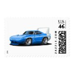 Dodge Daytona Blue Car Stamps