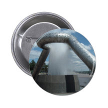 Dodge/Hart Plaza Fountain Pinback Button