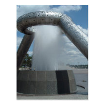 Dodge/Hart Plaza Fountain Postcards