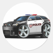 Dodge Magnum Police Car Sticker