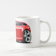 Dodge Magnum Red Car Coffee Mugs