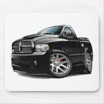 Dodge SRT10 Ram Black Mouse Pads