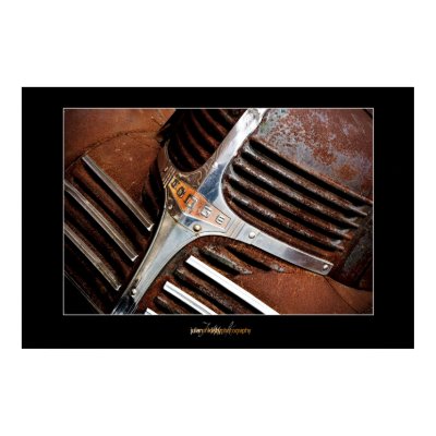 Dodge Truck Decay Print by gojira66
