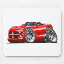 Dodge Viper Roadster Red Car Mousepads