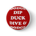 Dodgeball button by teebag Dodgeball button