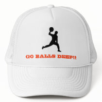dodgeball, GO BALLS DEEP!! hats by moetor05 dodgeball, GO BALLS DEEP!! hats