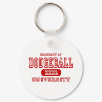 Dodgeball University keychains by universityshirts Dodgeball University keychains