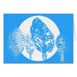 Dodger Blue Nature Greeting Cards