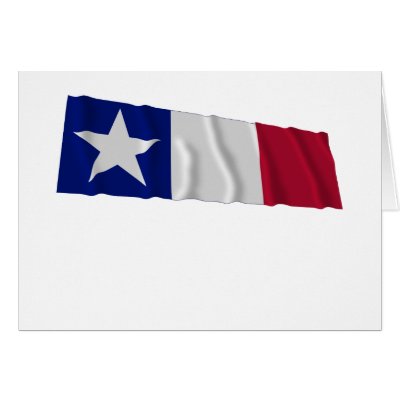 Created by Sararh Dodson of Harrisburg, this is one of two flags above Texas delegates as they proclaimed independence, March 2,