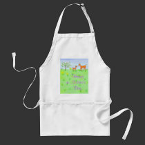 Doe and Fawn aprons