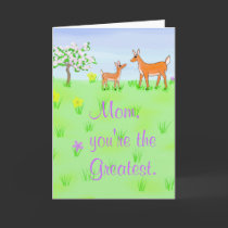 Doe and Fawn cards