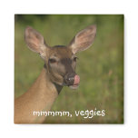 Doe Licking Lips Fridge Magnet