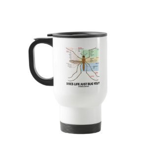 Does Life Just Bug You? (Mosquito Anatomy) mug