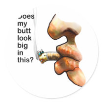 does my butt look big in this? stickers by Lefrogzle does my butt look big in this? stickers