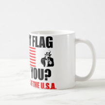 Does My Flag Offend You? Mugs